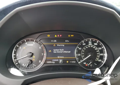 2023 Infiniti Qx50 Autograph из США, поврежденный, VIN 3PCAJ5DB6PF103025